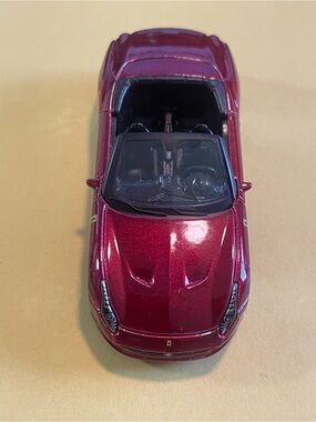 Ferrari Red Convertible Model California T Car-NEW without original Box